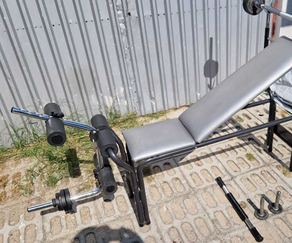 Ławka Ławeczka Treningowa jak kettler Stojak Sztangę SZTANGA ciezarki
