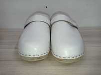 Buty drewniaki z PRL - jak nowe.