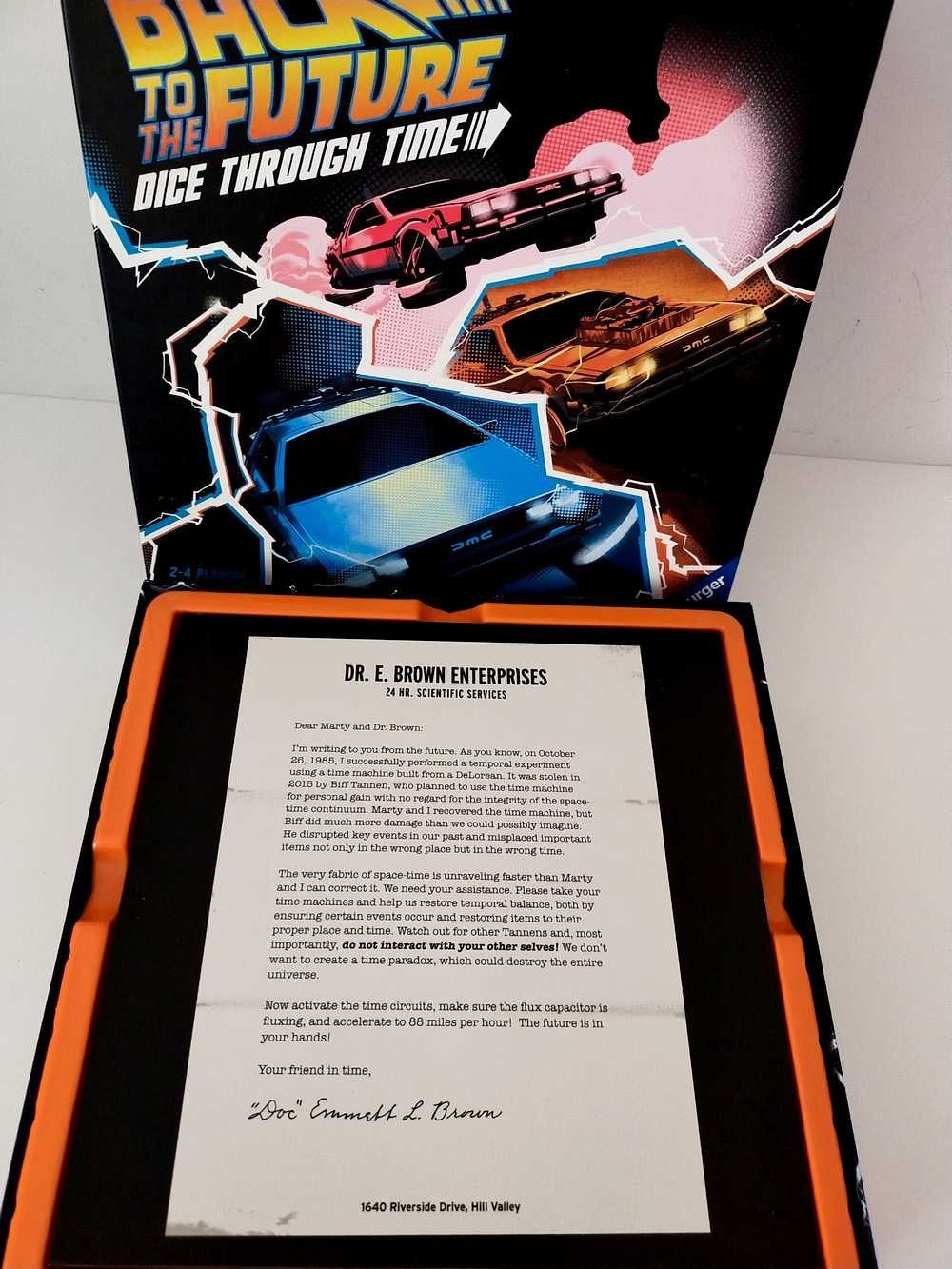Back to the Future: Dice Through Time Game (gra planszowa)