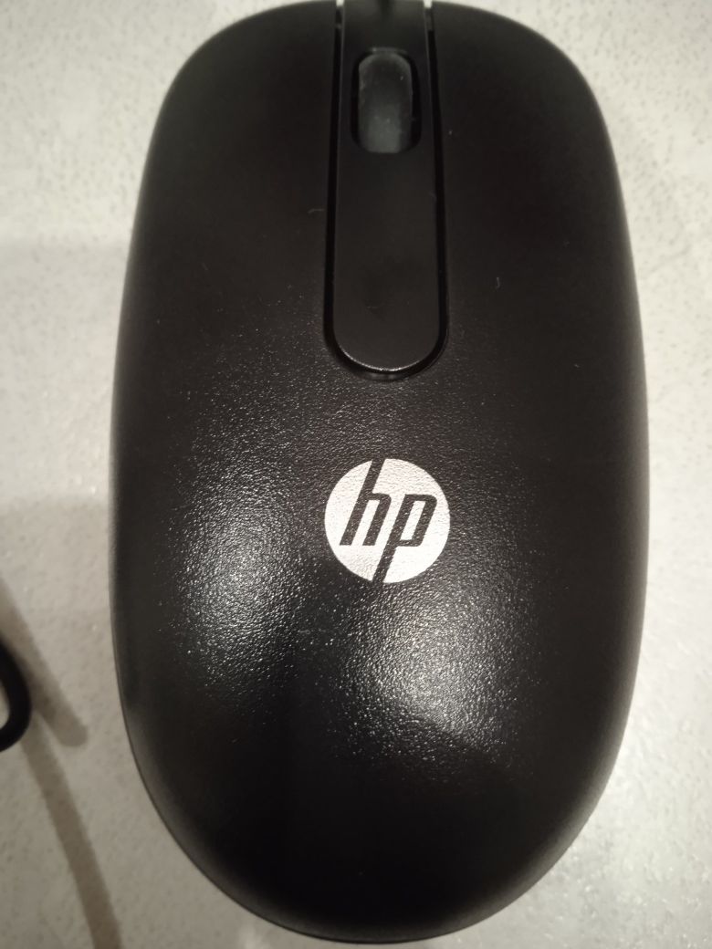 Мишка HP Optical Scroll PS/2 Black