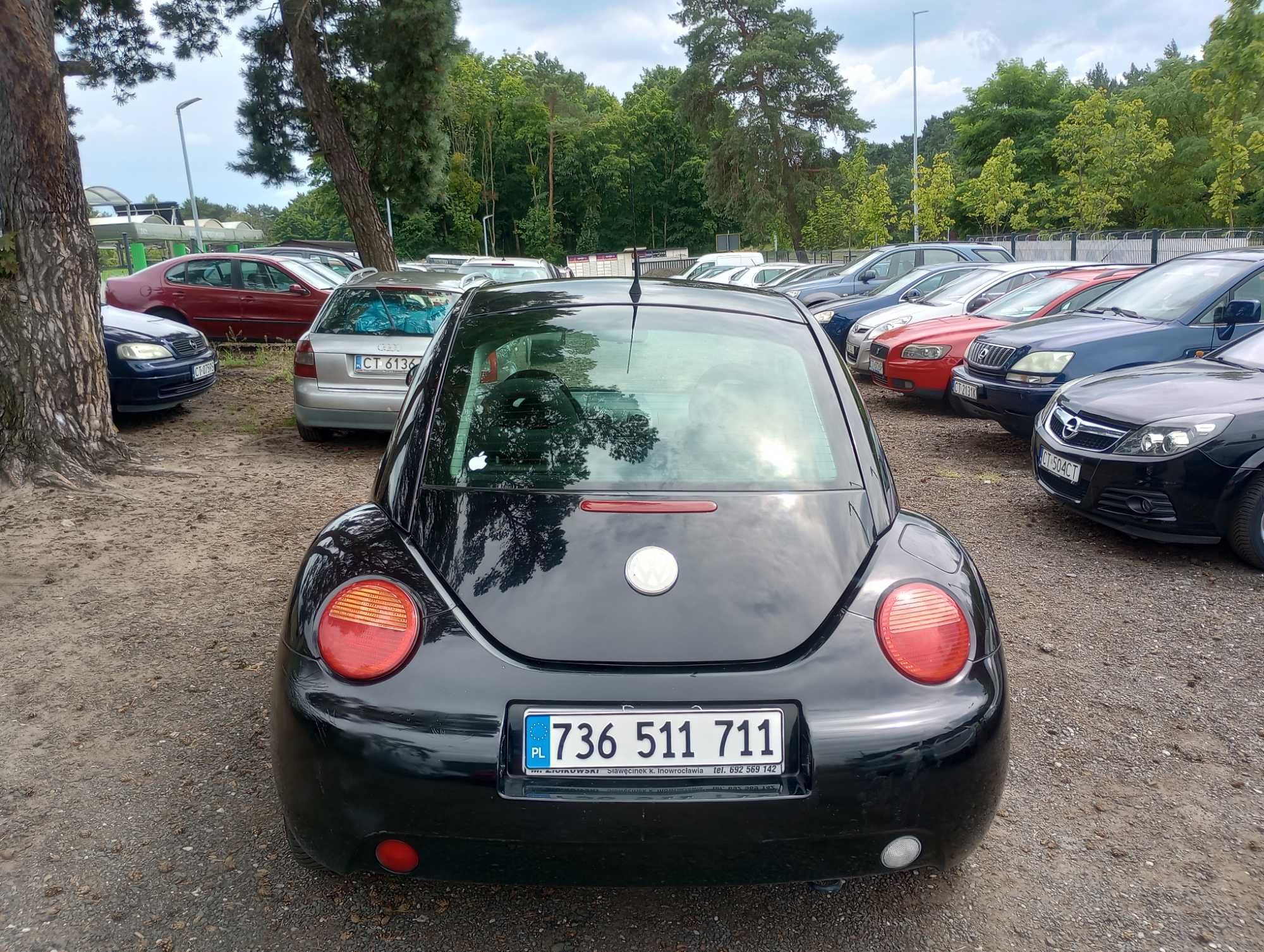 VW New Beetle 2.0B 115KM 2000r * el szyby lusterka  * TORUŃ