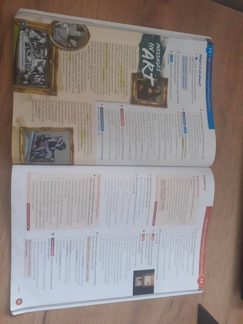 Podręcznik i ćwiczenia VISION 4 klasa język angielski