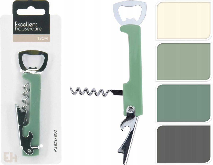 Korkociąg i otwieracz 4 rodzaje HV600736