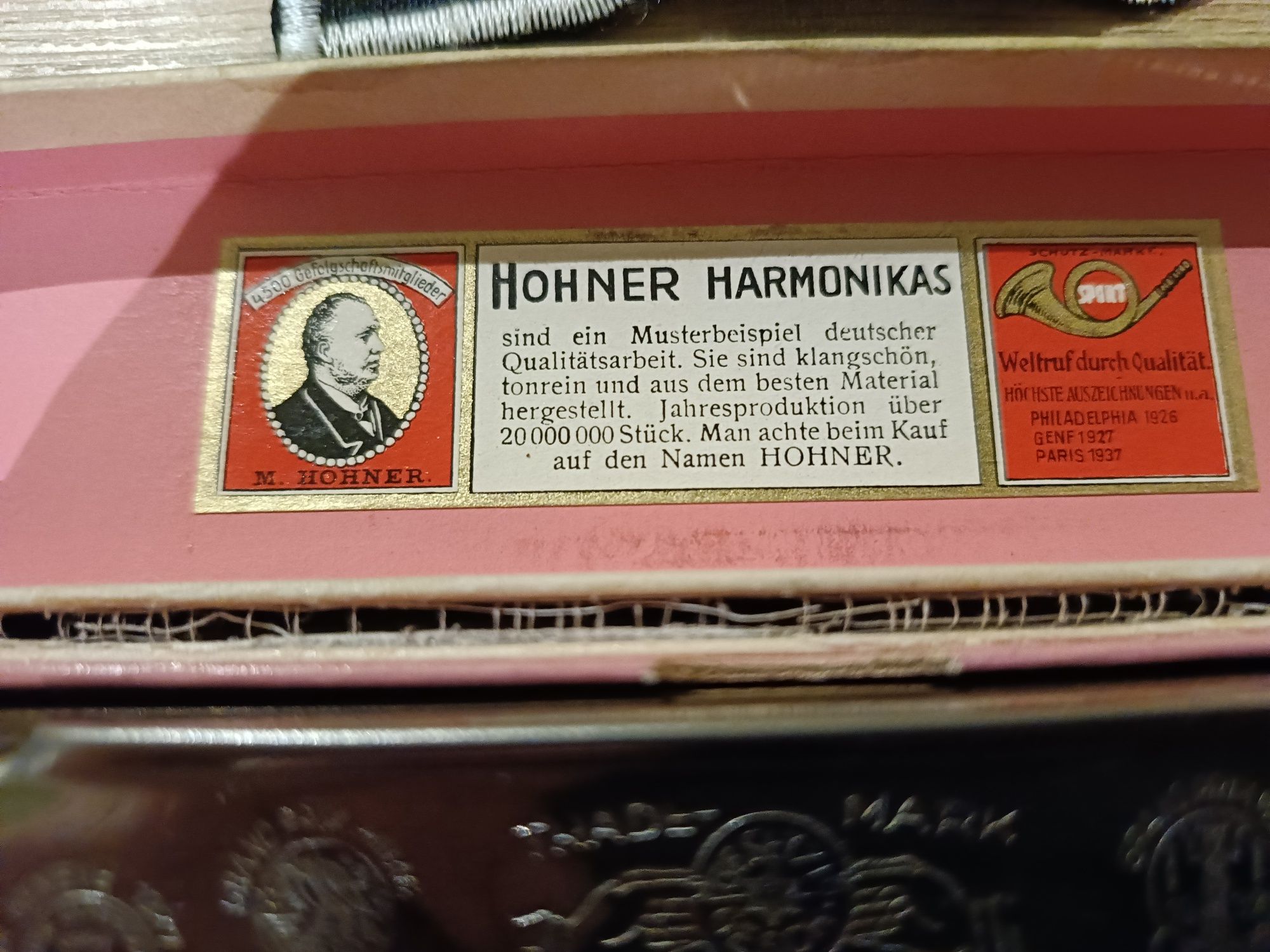 Stare organki Hohner Harmonikas