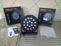 Projetor de palco 18 LED RGBW  Novo