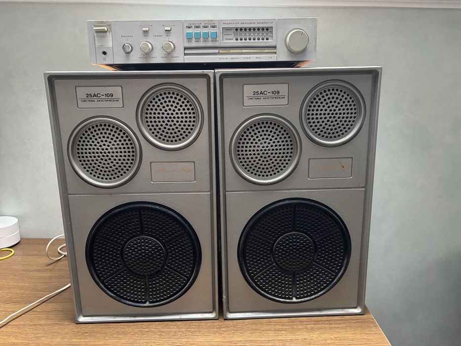 Акустична система + підсилювач