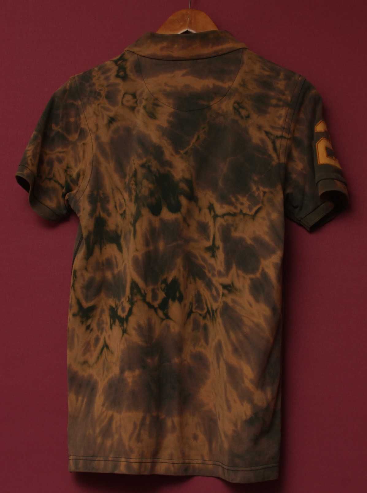 US Polo assn  USPA S поло и хлопка пике Bleach Dye