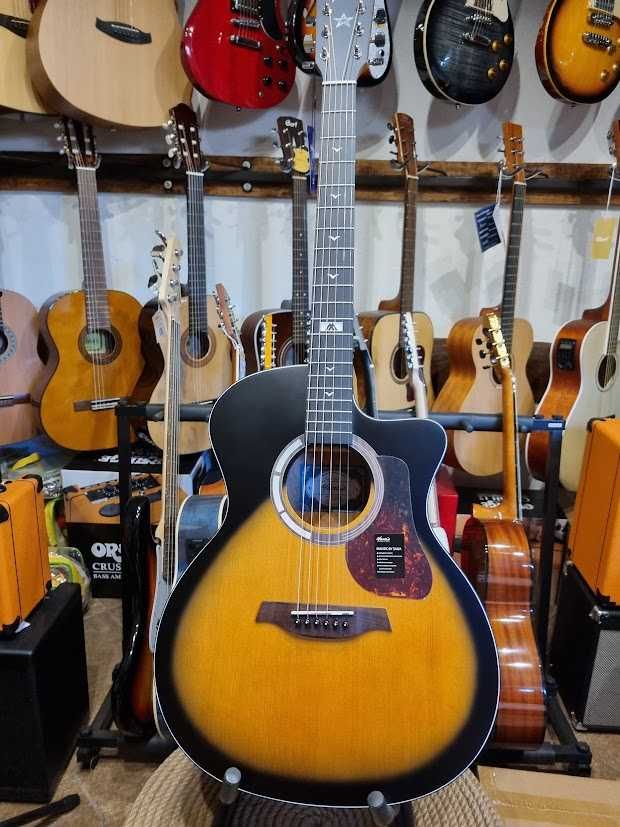 Mantic GT-1GC SB gitara akustyczna GT1GC SB akustyk Grand Auditorium