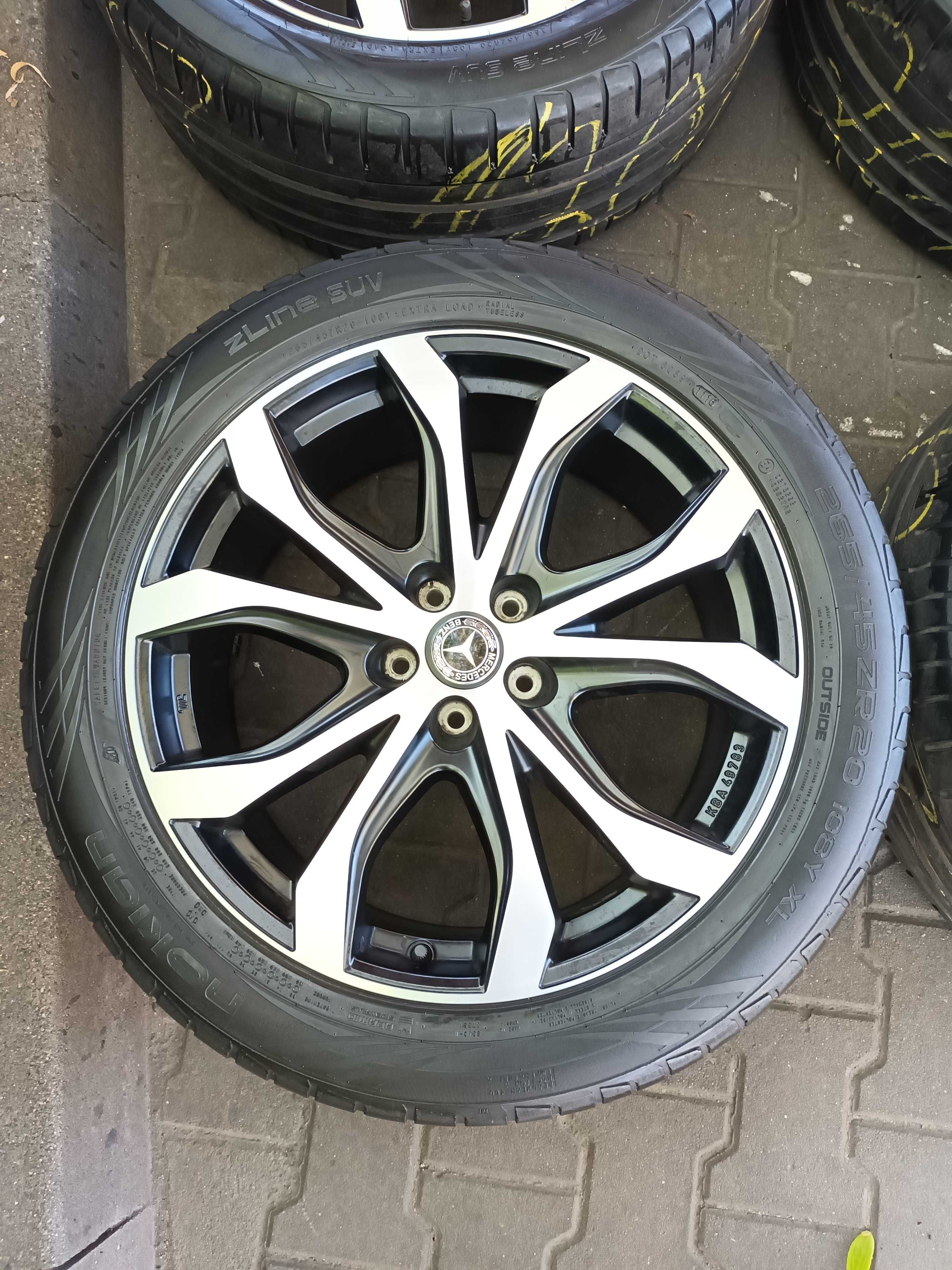 Kola Felgi Alu Aluminiowe 20'' 5x112 Mercedes Super Stan Wrocław