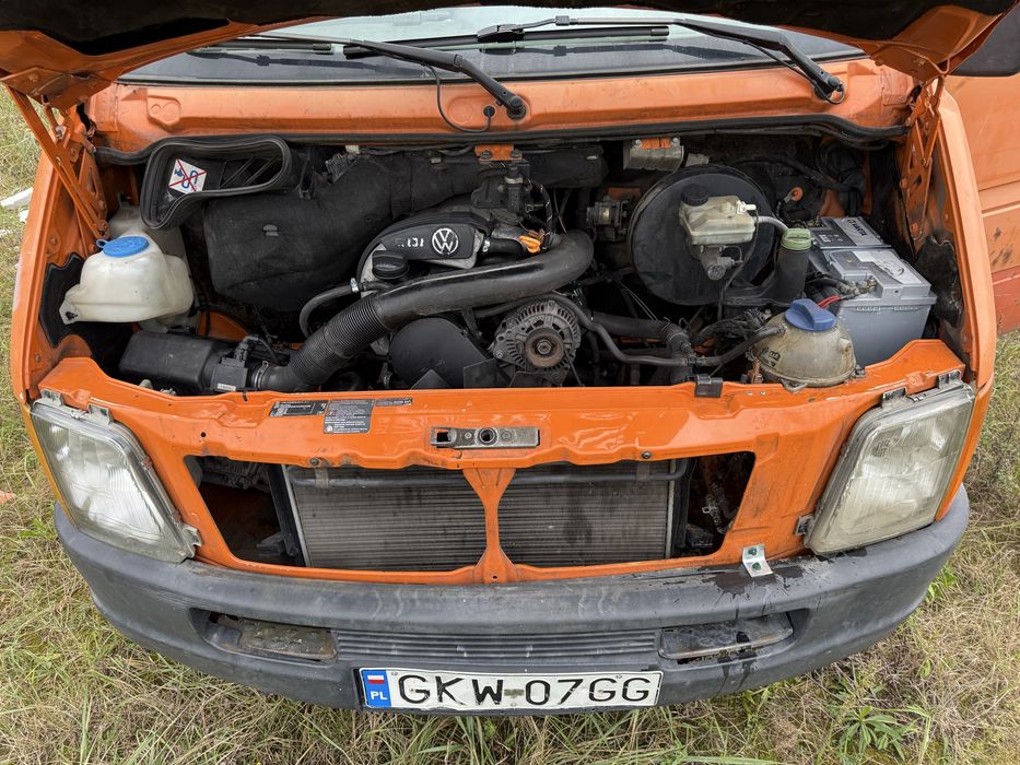 Volkswagen LT35 2.5 Diesel 75 KM doka, Brygadówka, 7 osób, skrzynia,