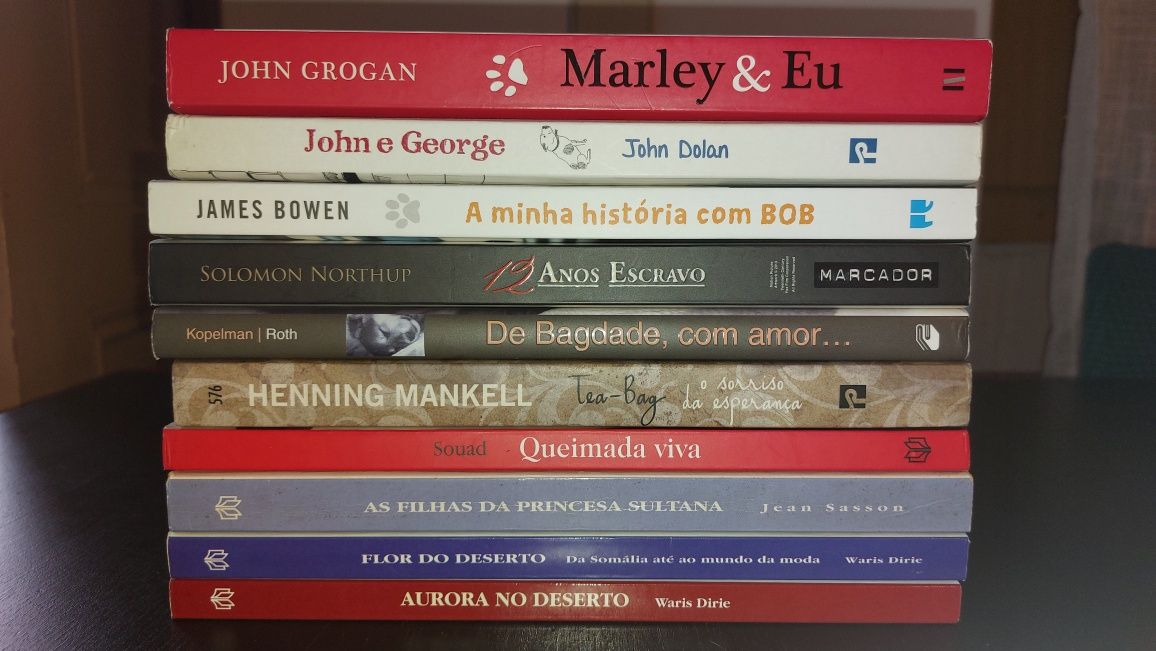 Livros com histórias reais (portes incluídos)
