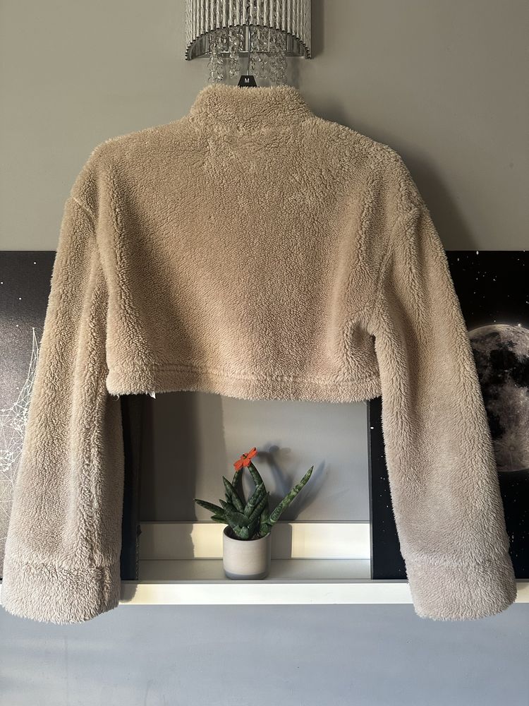 Bluza kurtka teddy Bershka rozmiar S