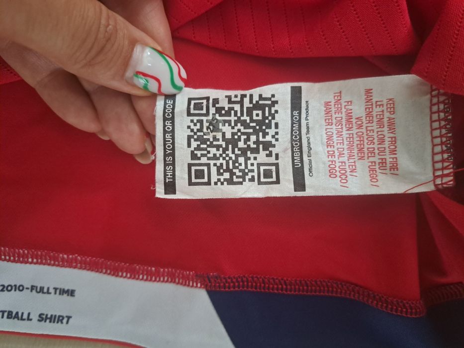 Koszulka reprezentacji Anglii 2008 do2010