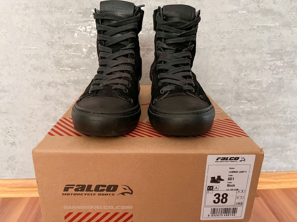 Falcon buty rozmiar 38 trampki D3O ochraniacz