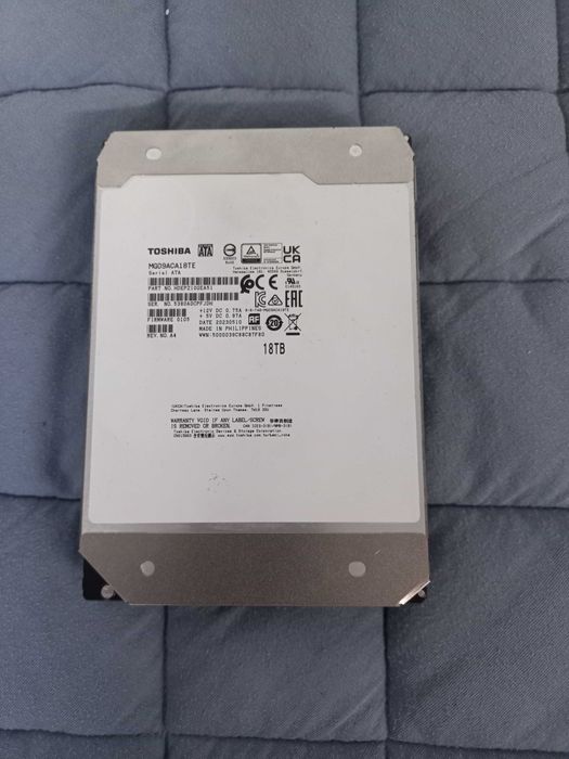 Dysk twardy Toshiba Enterprise 18TB MG09ACA18TE