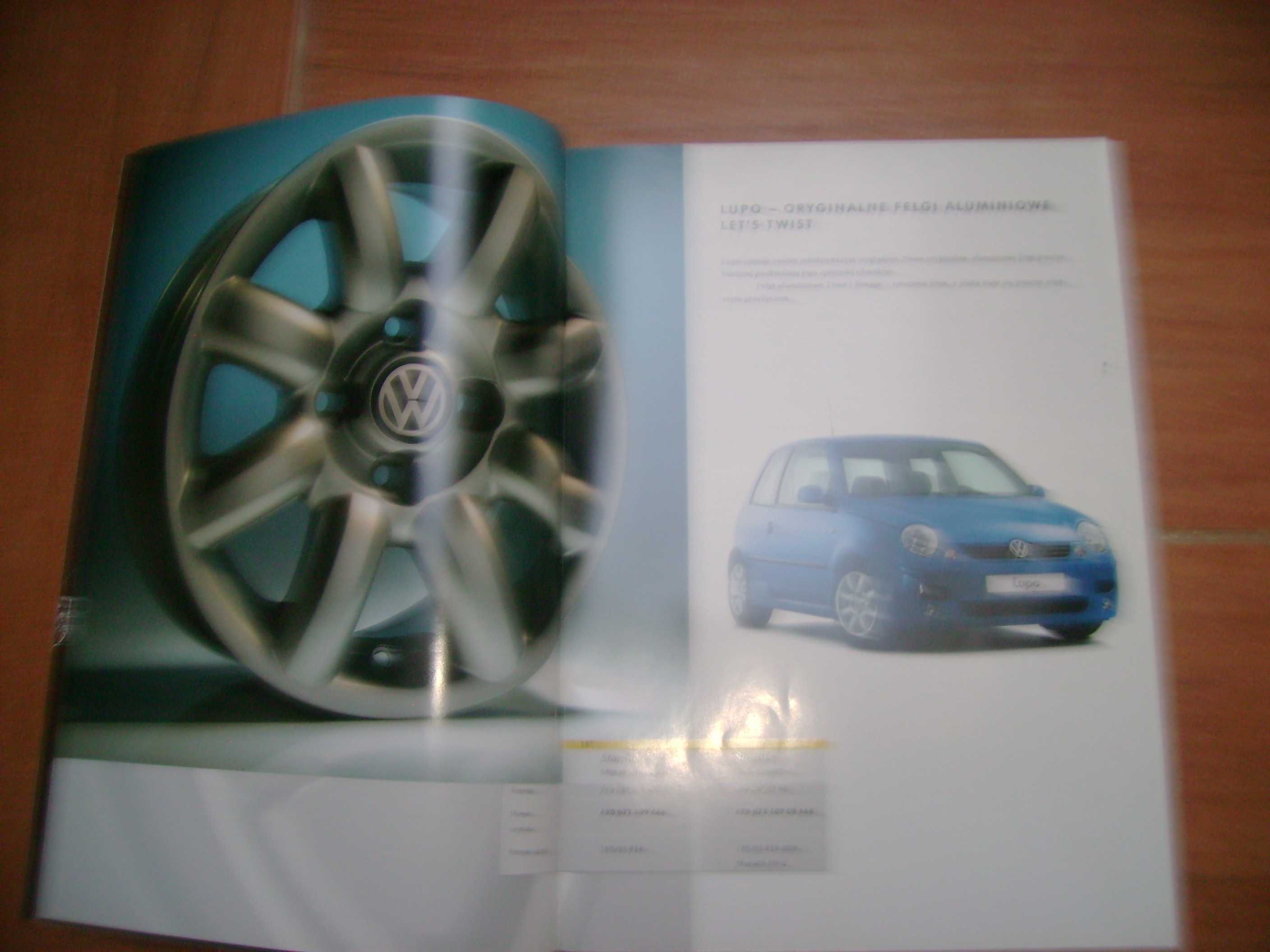 Prospekt VW Oryginalne obręcze kół ze stopów lekkich-07/22
