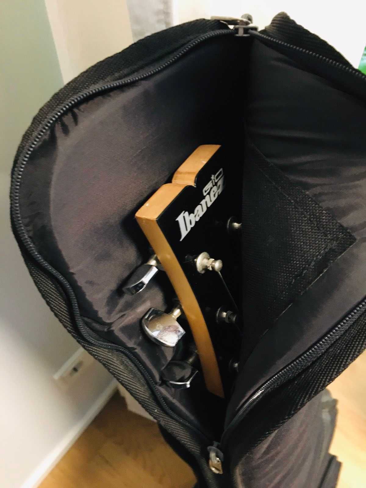 Ibanez GAX32 Индонезия 2005 схема Н-Н, ольха/клён, в чехле, есть ВИДЕО