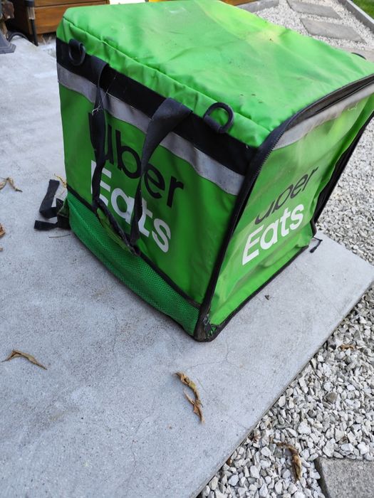 Torba uber eats, używane