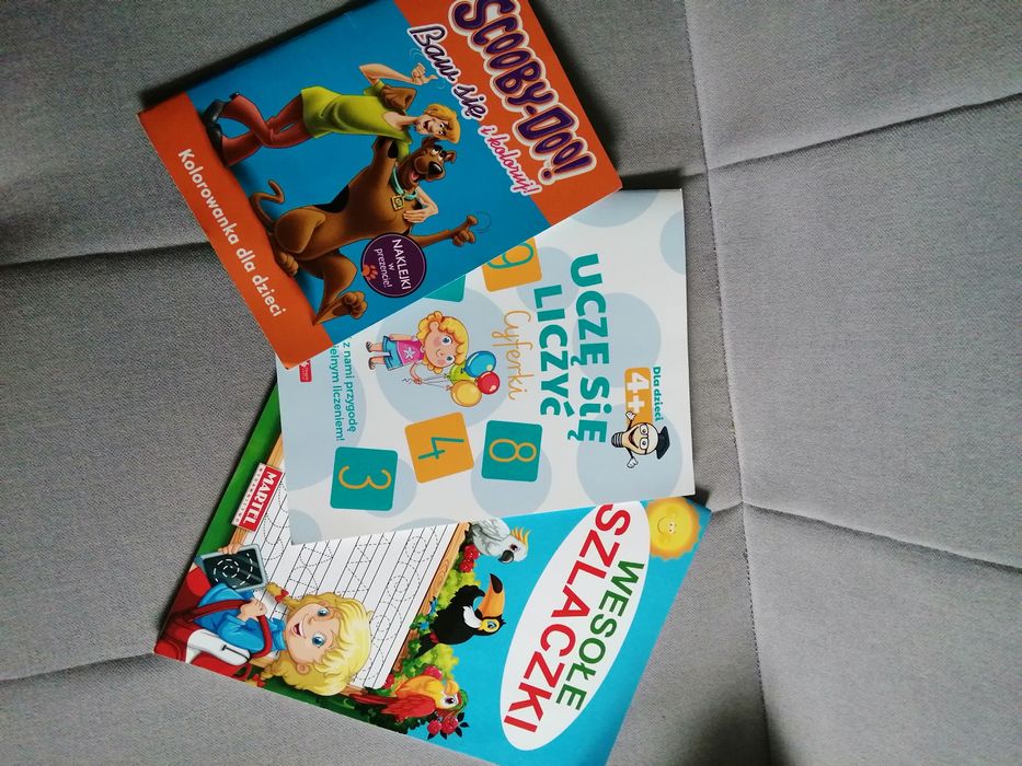 Zestaw do nauki pisania liczenia szlaczki uczę się liczyć kolorowanka