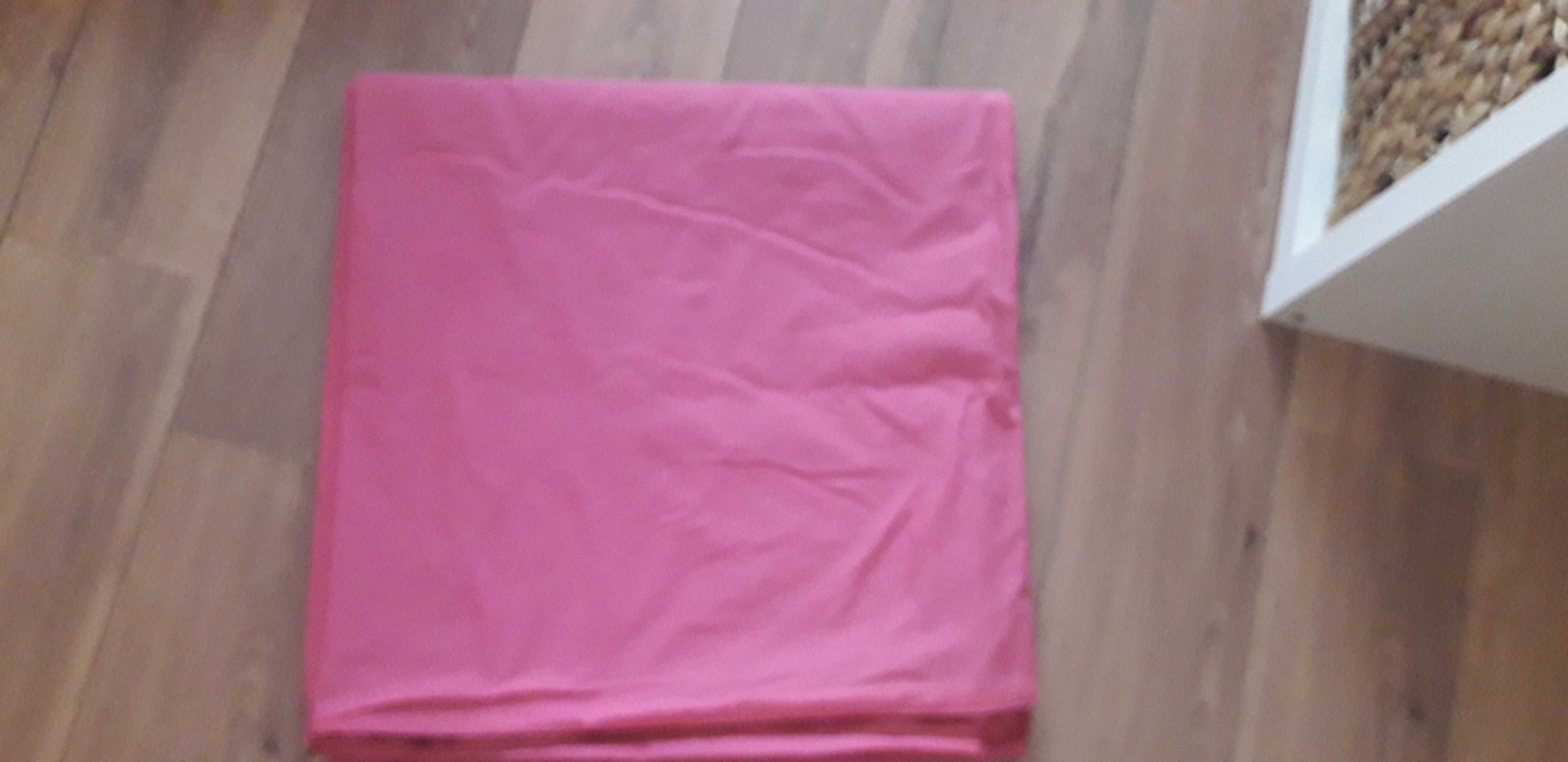 Capa edredon 2 faces rosa/Bordeaux
