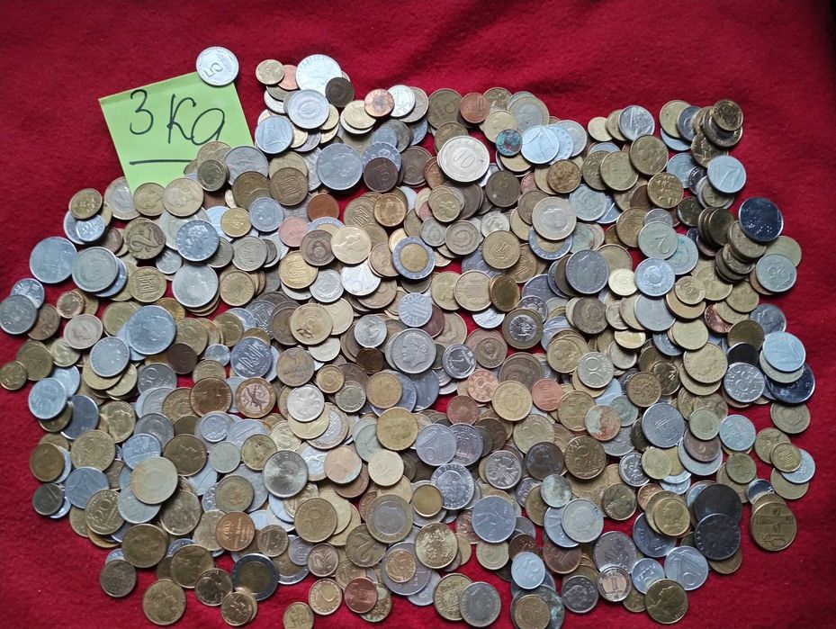 Zestaw 3 kg monet
