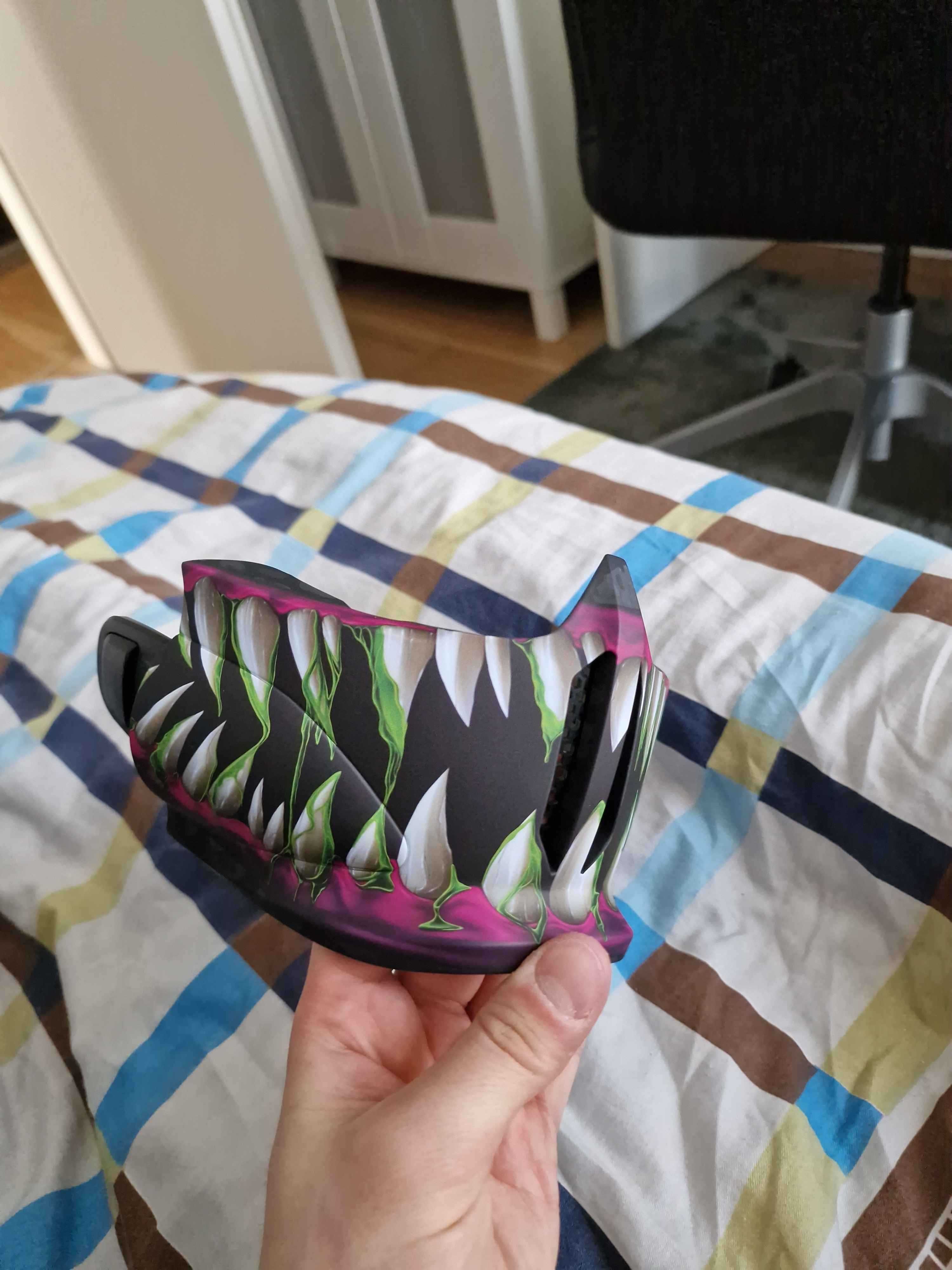 Kask Ruroc Toxin RG1-DX na narty, snowboard (YL/S)