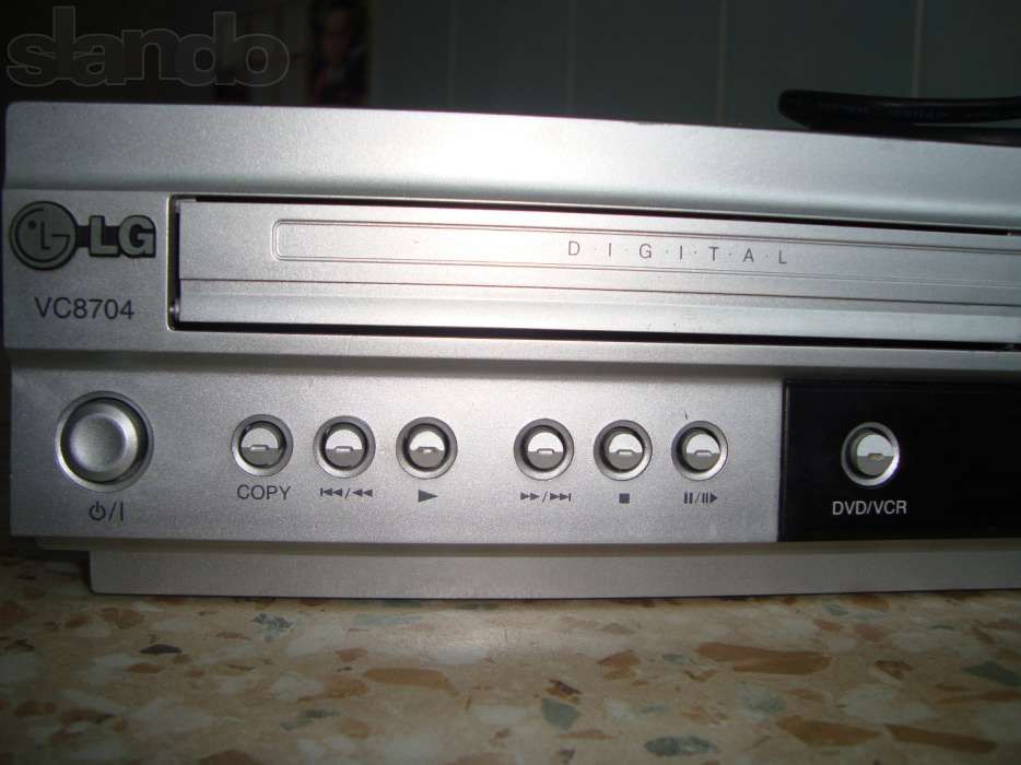 DVD+VHS(кассета) LG VC 8704