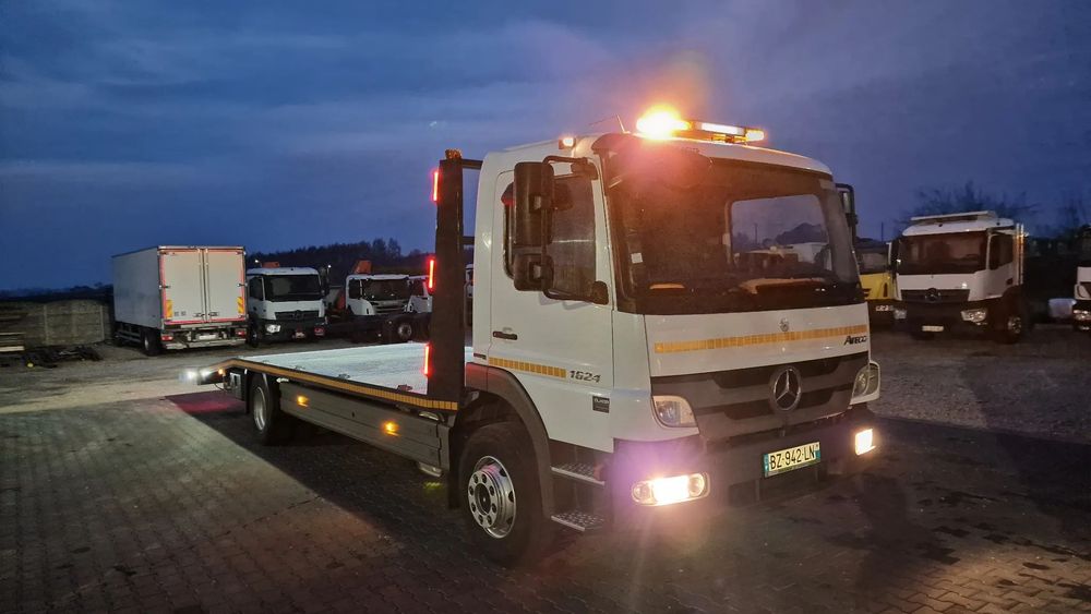 Mercedes-Benz Atego 1622 Laweta 7.5m Klima Poduszki  10T ładownosci , Auto pomoc , Najazd