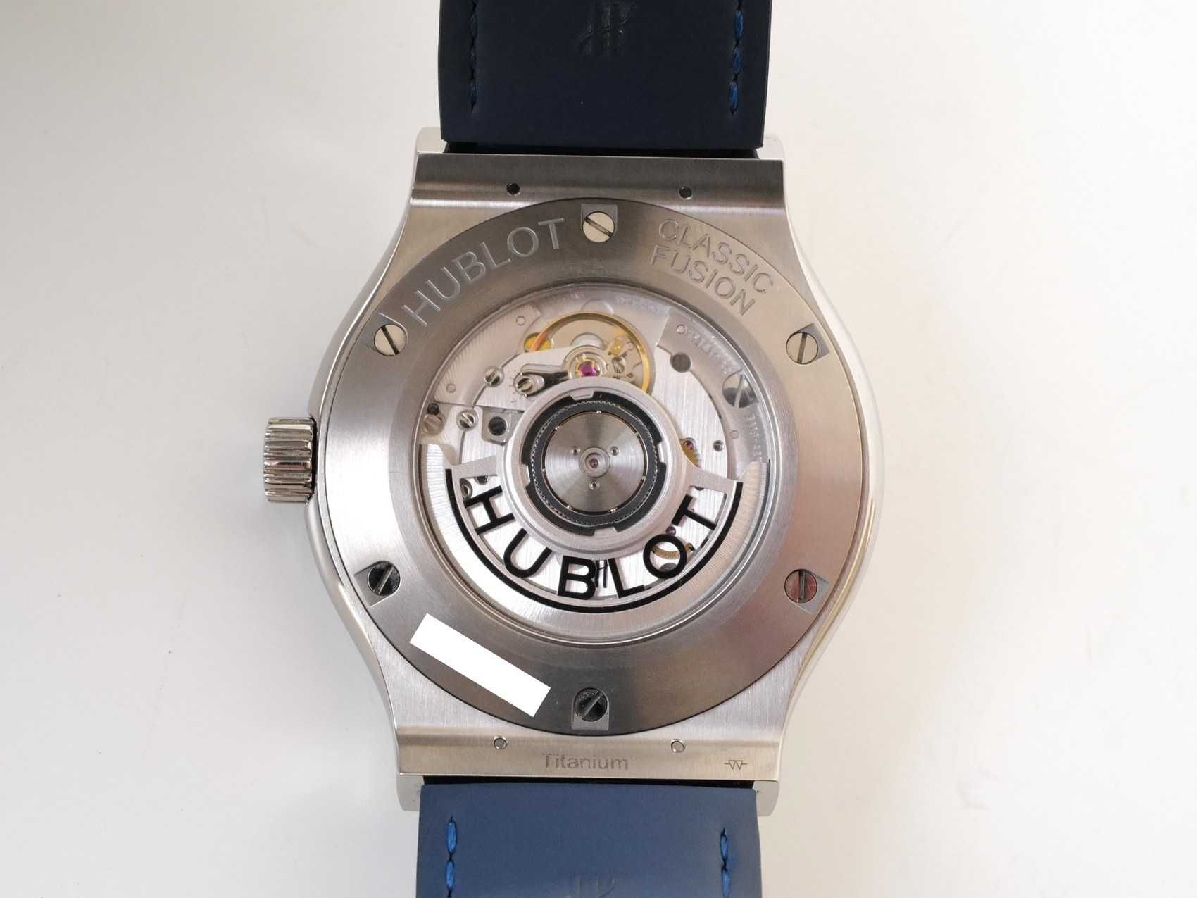 Hublot Classic Fusion Automatic Titanium Blue Dial 42mm