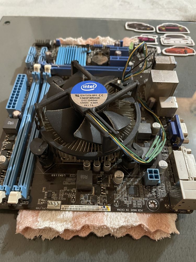 Мать Asus h61m-k и проц i3-3220