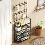 Підлогова стійка-вішалка для одягу та взуття Simple Floor Clothes Rack
