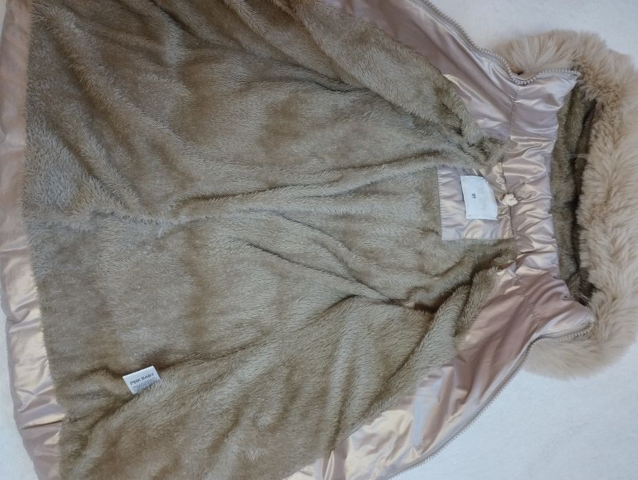 Зимова куртка, курточка, плащик на дівчинку