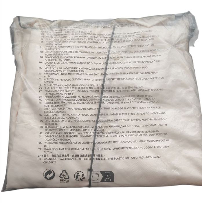 H&M nowa biała piżama L/XL satyna