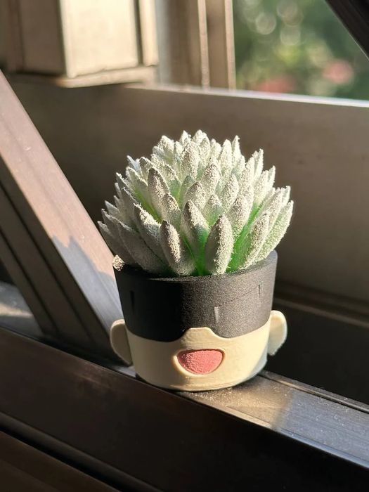 Vaso Gojo Satoru (Estilo Planta)