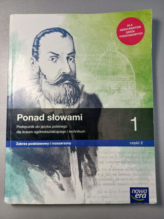 Podręcznik "Ponad słowami 1 część 2" język polski nowa era