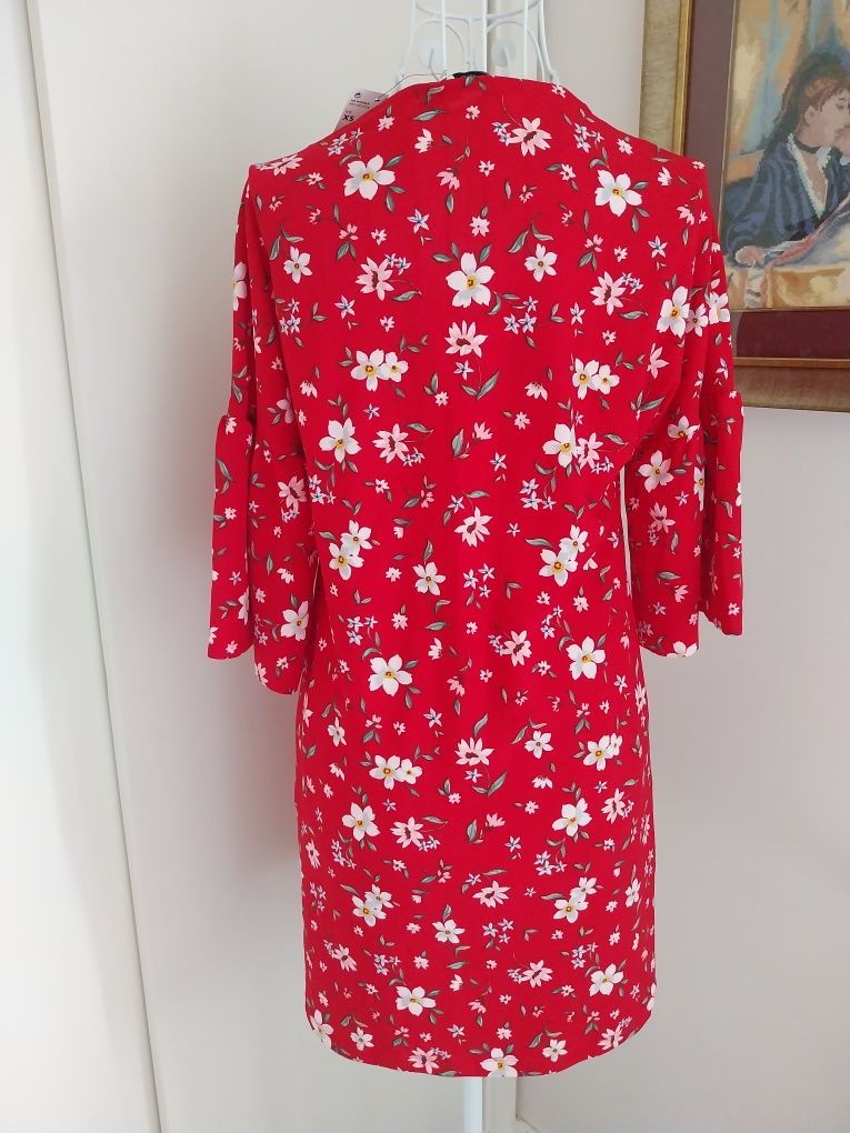 Vestido verão | Mango | vermelho | Tamanho XS | novo com etiqueta