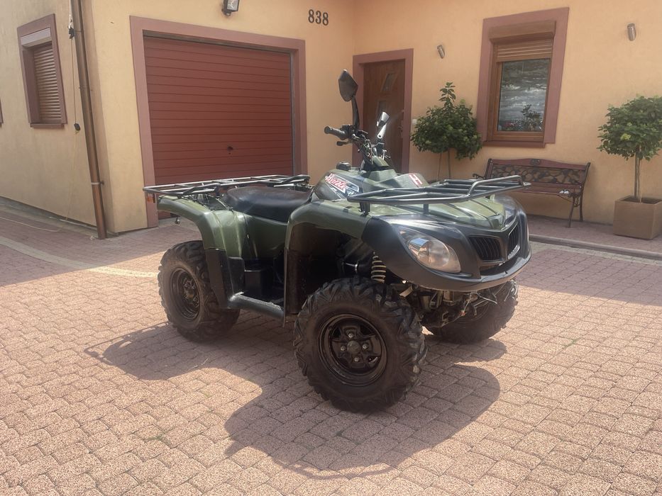 Dilni hytrack 550 stan celujacy 4x4 blokady reduktor igla