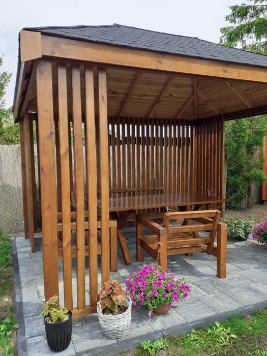 Altana, taras, meble ogrodowe