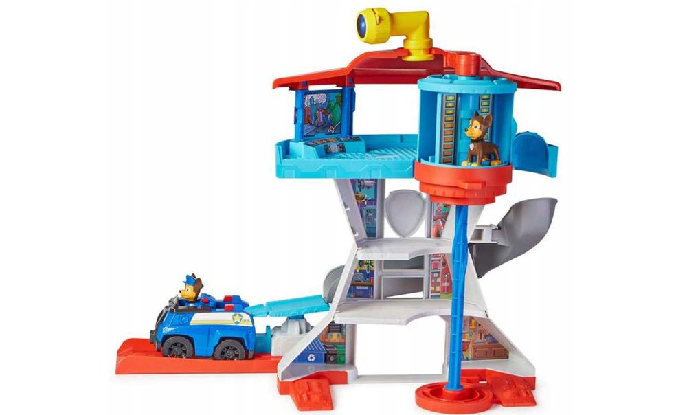 PSI PATROL baza obserwacyjna z pojazdem policyjnym i figurkami