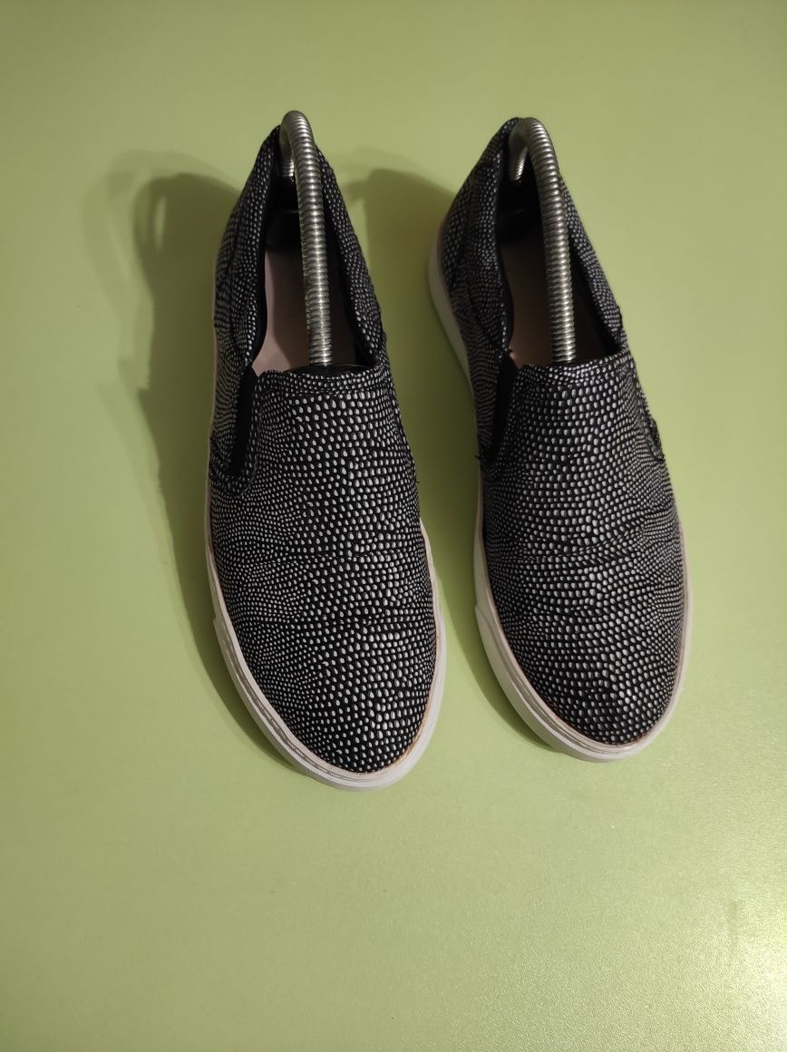 Кеды Clarks original 39р. 25.5см состояние идеальное кожа