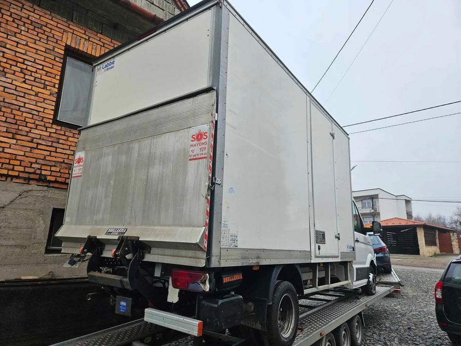 MAN TGE 5.180 , CRAFTER 2.0 TDI na Bliźniaku Kontener  do 3.5t Francja, winda, skrzynia automat DSG Pali ,jeździ