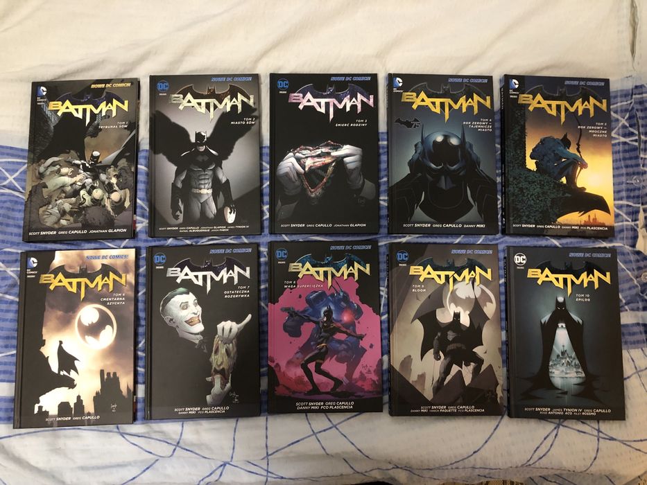(Rezerwacja dla Radka)Batman nowe DC Scott Snyder komplet STAN IDEALNY