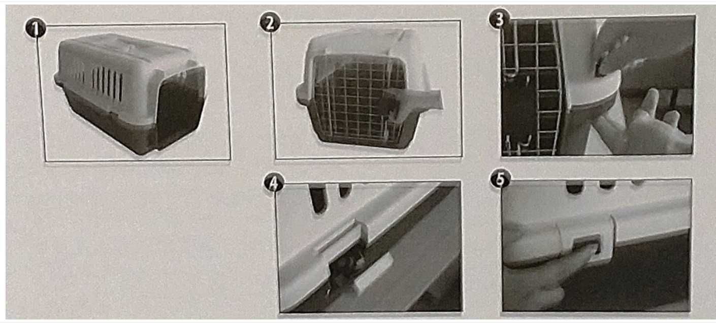Caixa de transporte para cão ou gato