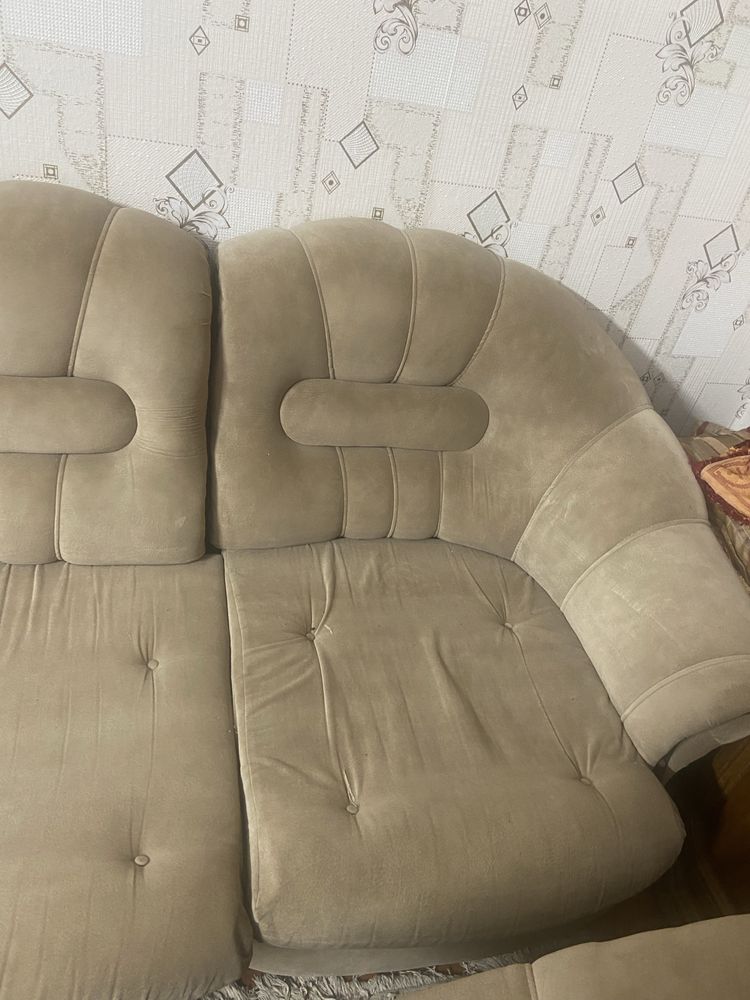 Диван раскладной велюр, отличное состояние!