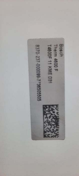 Esquentador Gás Propano BOSCH