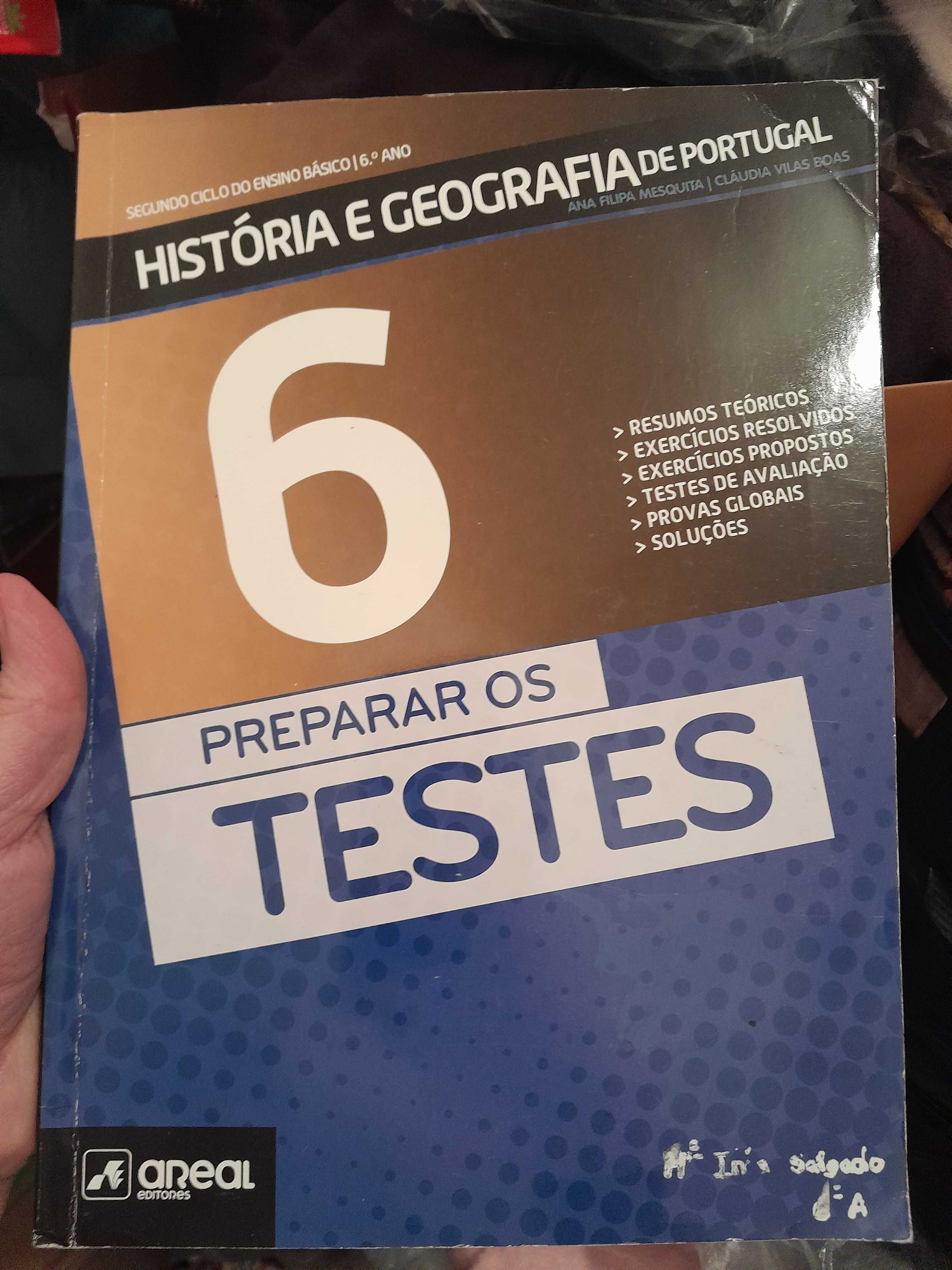 Preparação dos testes de história 6° ano