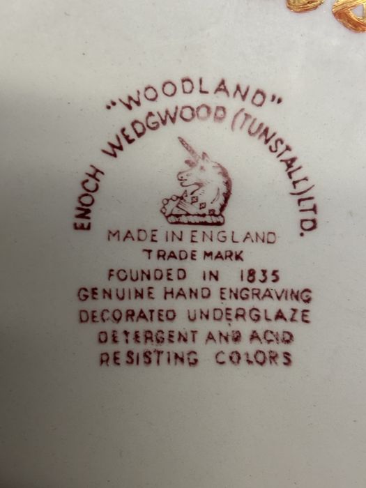 Talerz Woodland .