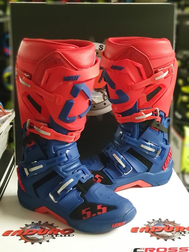 Botas Leatt Gpx 5.5 Flexlock - Topo de Gama Enduro