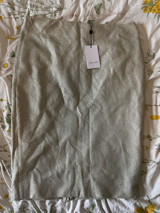 Spódnica Solar ze złotą nitką rozmiar XL nowa z metką