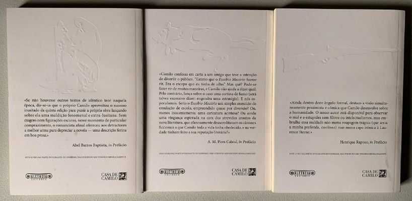 Obra Essencial de Camilo Castelo Branco (todos os 7 livros)